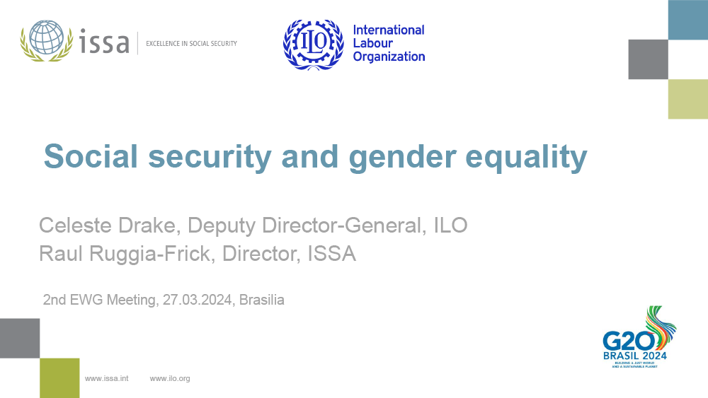 Social security and gender equality